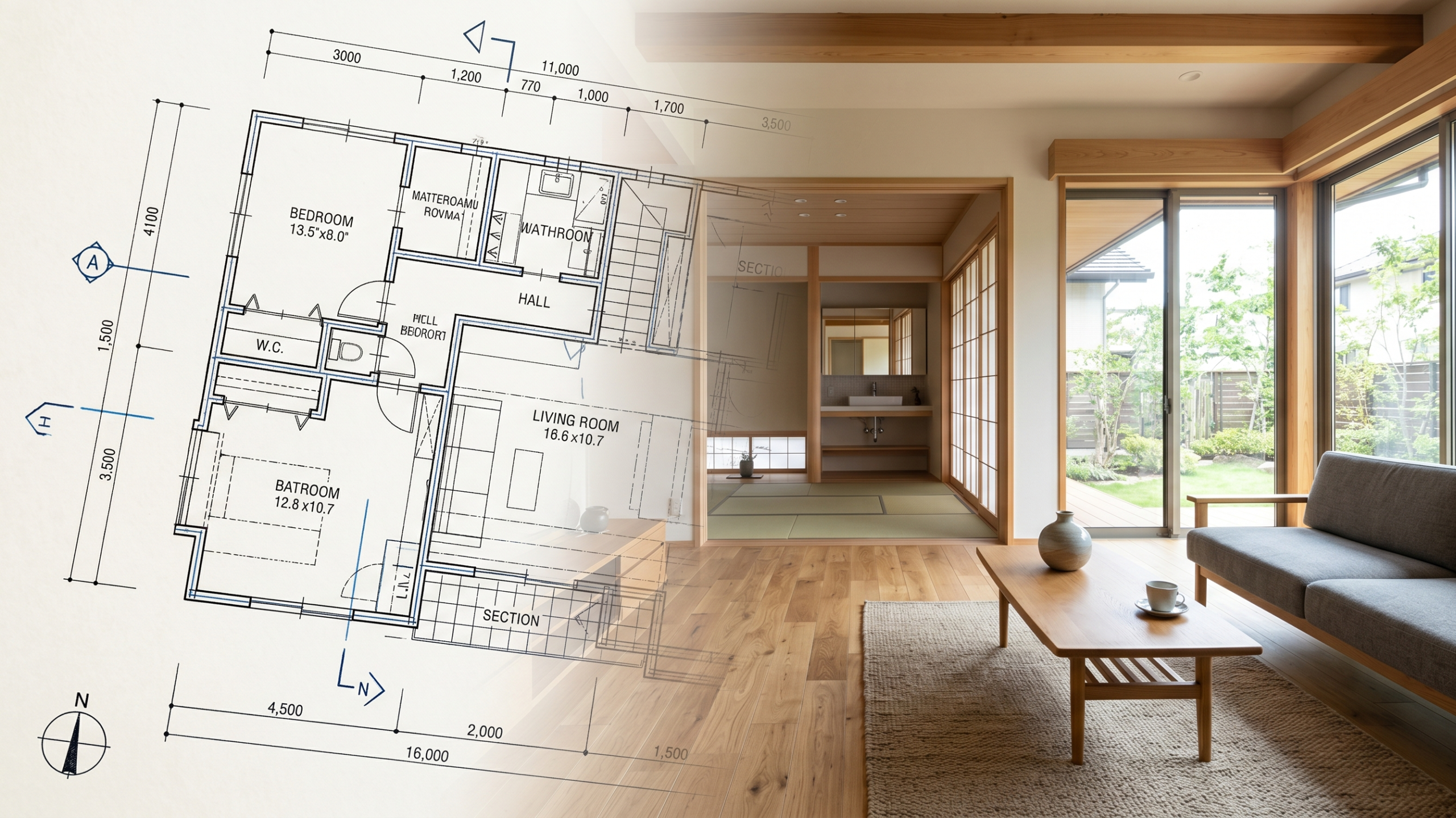 一級建築士が教える間取りのアドバイスのイメージ画像